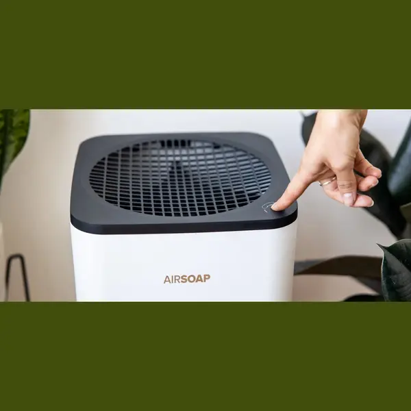 PhoneSoap AirSoap Ionische Luchtreiniger - Ideaal Voor Huis, Kantoor Of Slaapkamer thumbnail