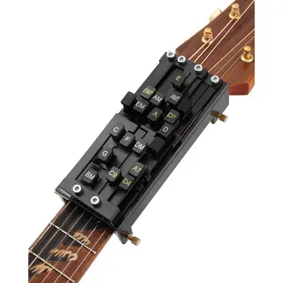 Gitaarakkoordpers - Draagbare Gitaarakkoordhulp En Trainer - Geschikt Voor Akoestische Gitaar - Een Leermiddel Voor Beginners En Gitaristen Met