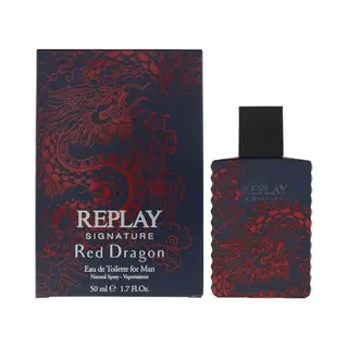 Replay Signature Red Dragon For Man Eau De Toilette 50ml
