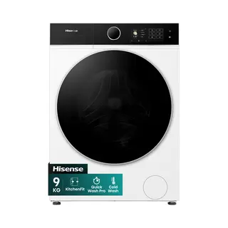 Hisense WF5I9043BWFS wasmachine Voorbelading 9 kg 1400 Rpm Wit