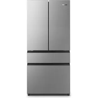 Hisense RF540N4SBI2 Side-by-Side Kühlkombination Freistehend 480 l E Edelstahl