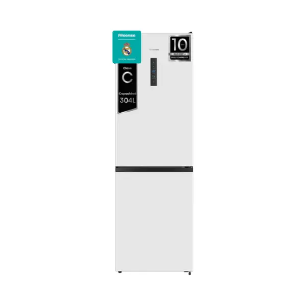 Hisense RB390N4BWC koel-vriescombinatie Vrijstaand 304 l C Wit thumbnail