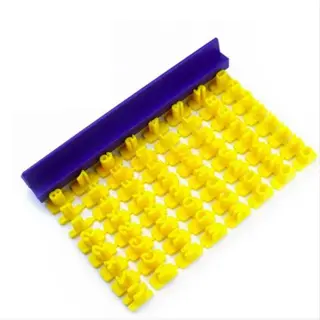 Heng Koekjestempel Set - Alfabet / Letters & Cijfers Stempels / Stempelset Voor Koekjes