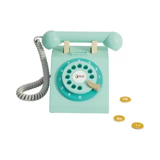 Classic World Klassieke Houten Telefoon Voor Kinderen 4 Stuks