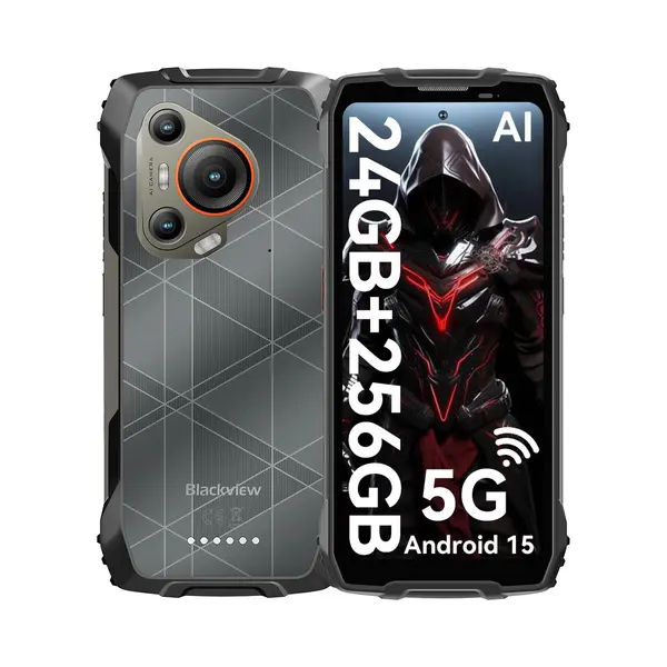 Blackview BL7000 (Doke Ia - 5G - Écran 6.78" - 256 Go, 8 Go Ram) Noir (256 Gb, Black, 6.78", Dual Sim, 5G), Smartphone, Schwarz thumbnail