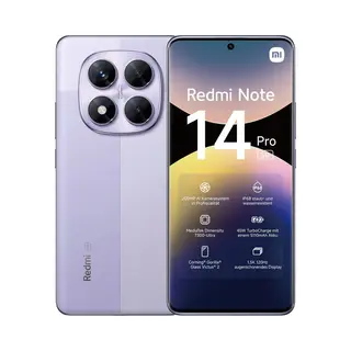 Xiaomi Redmi Note 14 Pro 8 Gb 256 Gb 5110 mAh Lavendel, Violett