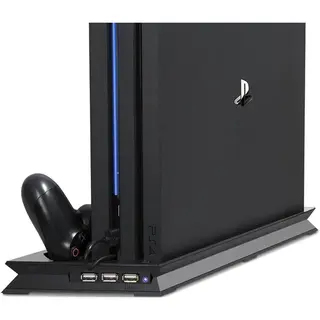 Playstation 4 Pro Charging Heat Sink Zwart