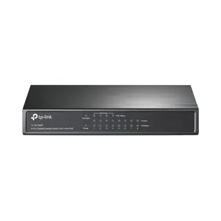 Tp-Link Tl-SG1008P Managed Gigabit Ethernet (10/100/1000) Power over Ethernet (PoE) Grijs