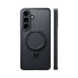 Torras - Ostand Spin Series - Samsung Galaxy S26 - Black (Samsung Galaxy S26), Smartphone Hülle, Schwarz