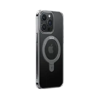 Torras Upro Ostand Clear IPhone 15 Pro (Apple IPhone 15 Pro), Smartphonehoes, Transparant