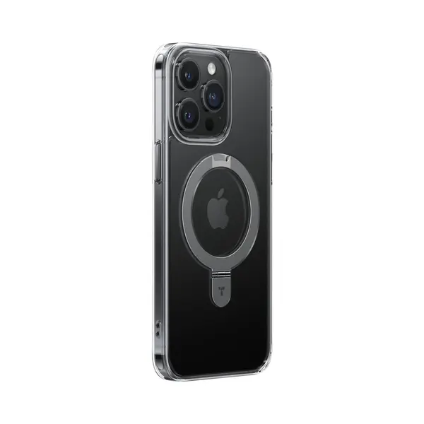 Torras Upro Ostand Clear IPhone 15 Pro (Apple IPhone 15 Pro), Smartphonehoes, Transparant thumbnail