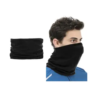 Su.B.dgn 2 Stuks Colsjaal - Dun Materiaal Voor Sport - Bivakmuts Balaclava Bandana Ideaal Voor Fietsen Motor - Polyester - Unisex - Zwart