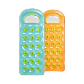 Intex 59895 Aufblasbares Spielzeug für Pool & Strand Gemischte Farben Einfarbig Vinyl Schwimmende Matratze