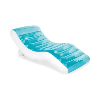 Intex 56874EU Luftmatratze Einzelmatratze Blau, Weiß