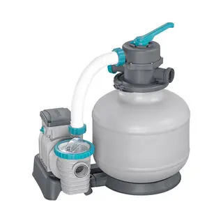 Bestway 6.056 L Zandfilterpomp voor Bovengrondse Zwembaden