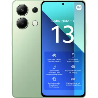 Xiaomi Redmi Note 13 6 Gb 128 Gb 5000 mAh Green, Mint colour