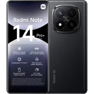 Xiaomi Redmi Note 14 Pro+ 6.67" 12 Gb 512 Gb 5110 mAh Black