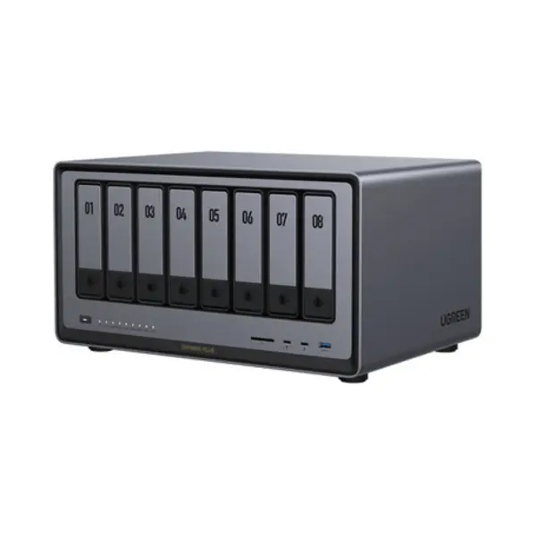 Ugreen NASync DXP8800Plus Nas Desktop Intel® Core™ i5 i5-1235U 8 Gb DDR5 0 Tb Ugos Pro thumbnail
