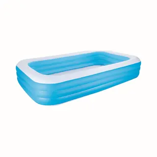 Bestway Blau Rechteckige Familienpool De Luxe- 3.05m x 1.83m x 56cm - blau