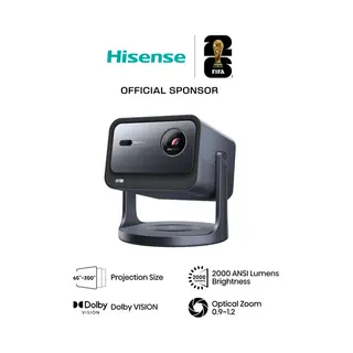 Hisense C2TUK data projector 2000 Ansi lumens Uhd 4K (3840x2160) Grey