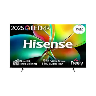 Hisense 43" E78QTUK Pro 144Hz Qled Smart Ai Tv with Freely