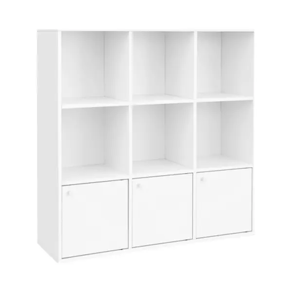 Vasagle LBC33WT Wohnzimmer Sideboard/Buffet mit 3 Tür(en) thumbnail