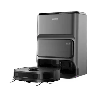 Eureka J12 Ultra Roboterstaubsauger Mit Wischfunktion (Selbstentleerung, Wasch- Und Trocknung), 5000Pa Saugkraft, Rotierende Wischfunktion, Dual-LiDAR