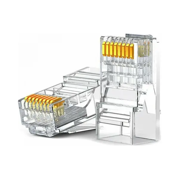 Ugreen RJ45 Plug NW120, Ethernet, 8P/8C, Cat.6/6e, Utp (100 Pieces) (Utp, CAT6, 0.16 m), Netzwerkkabel thumbnail