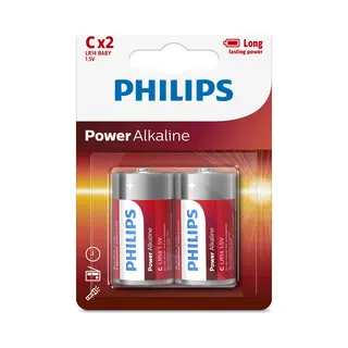 Philips LR14P2B/05 huishoudelijke batterij Wegwerpbatterij LR14 Alkaline