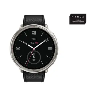 Amazfit W2433EU1N Smartwatch/ Sportuhr 3,35 cm (1.32") Amoled Digital 466 x 466 Pixel Touchscreen Silber