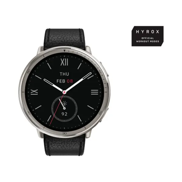 Amazfit W2433EU1N smartwatch / sport watch 3.35 cm (1.32") Amoled Digital 466 x 466 pixels Touchscreen Silver thumbnail