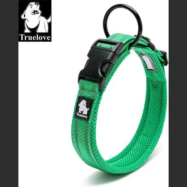 treu Truelove Halsband - Halsband - Honden Halsband - Halsband Voor Honden - Groen Xs thumbnail