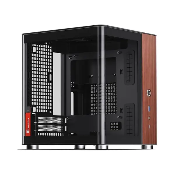 Jonsbo Tk-0 (Mini-Itx), Pc Gehäuse, Schwarz thumbnail