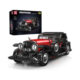 Mould King Oldtimer Bouwset - Educatief Speelgoed Voor Volwassenen & Kinderen - 10114