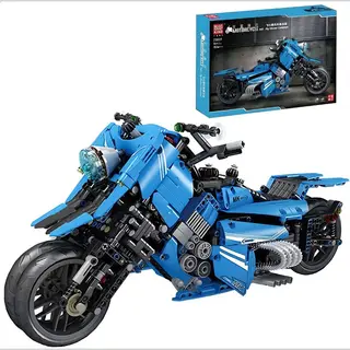 Mould King 23009 Classic Motorcycle Bouwpakket | City Racing Champions Adventure | Expert Creator Motorfiets Modelbouw | Technische Motor Speelgoed