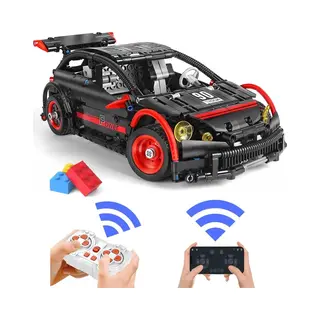 Mould King 18013 Technisch Hatchback Type R Radiografisch Bestuurbare Auto | City Speed Champions Modelbouw | Creator Classic Motor Bouwpakket |