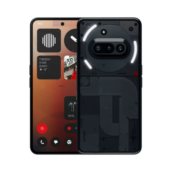 Nothing Phone (3a) 12 Gb 256 Gb 5000 mAh Zwart thumbnail