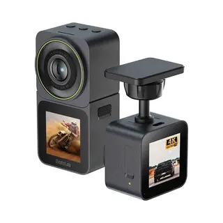 Botslab V9H (Eingebautes Display, Eingebautes Mikrofon, Sprachsteuerung, Wlan, 4K), Dashcam, Schwarz