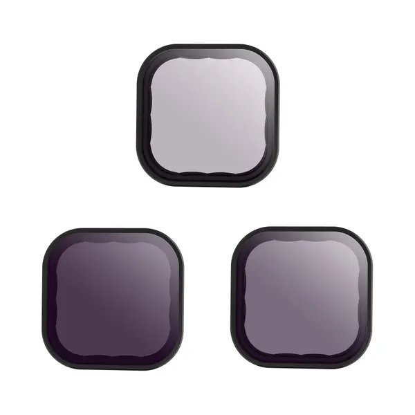Telesin Set Of 3 Nd 8/16/32 Filters For GoPro Hero 13 Black (S5-Flt-12-Tgp), Action Cam Zubehör, Schwarz thumbnail