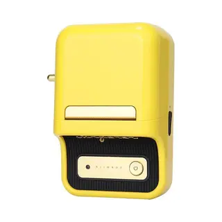 Niimbot B21 Labelprinter - Geel - Draadloos - Printbreedte 25-50mm - Direct Thermisch - 203dpi - 1200mAh