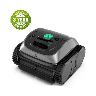 Wybot C1 Draadloze Robot Zwembadreiniger, 150min Looptijd, Wandklimmen, Intelligente Routeplanning, App-bediening, Voor Zwembaden Tot 1.615 M²,