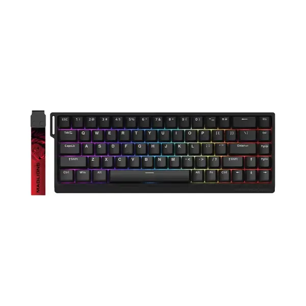 Fgg Madlions Mad 68 He Rgb - Gaming Keyboard (Toetsenbord) - 60% - 8KHz - 0.04mm Rapid Trigger - Magnetisch - Rgb - Pbt - 68 Toetsen - Side-Printed - thumbnail