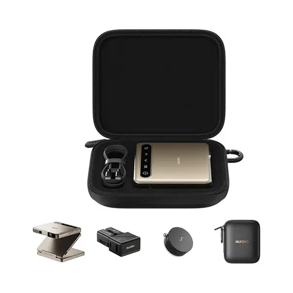 Aurzen Zip Set, Streaming Box, Zwart thumbnail