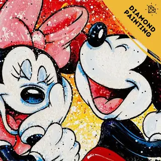 De Hobby Planeet Diamond Painting Disney 30x40cm - Diamond Painting Volwassenen - Kinderen - Pakket Volledig