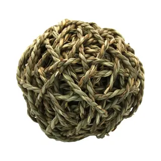 Happypet Nature First Grassy Ball Toy For Small Animals Natural Eco Friendly Gnawing Nibbling Healthy Non Toxic Treat Chew For Pet Guinea Pigs Rabbits Hamsters