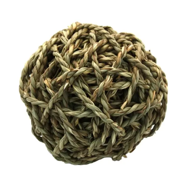 Happypet Nature First Grassy Ball Toy For Small Animals Natural Eco Friendly Gnawing Nibbling Healthy Non Toxic Treat Chew For Pet Guinea Pigs Rabbits Hamsters thumbnail