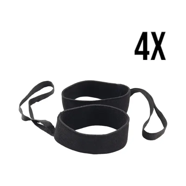GloveLink Skihandschoenen Polsbandjes - Set Van 4 - Handschoenen - Wanten - Elastiek - Handcuffs thumbnail