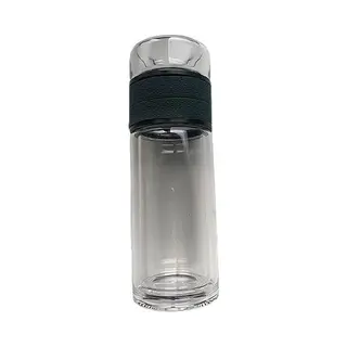glass cup Dubbelwandige Theebeker- Theefles - Drinkfles Voor Losse Thee - Thermofles - Waterfles