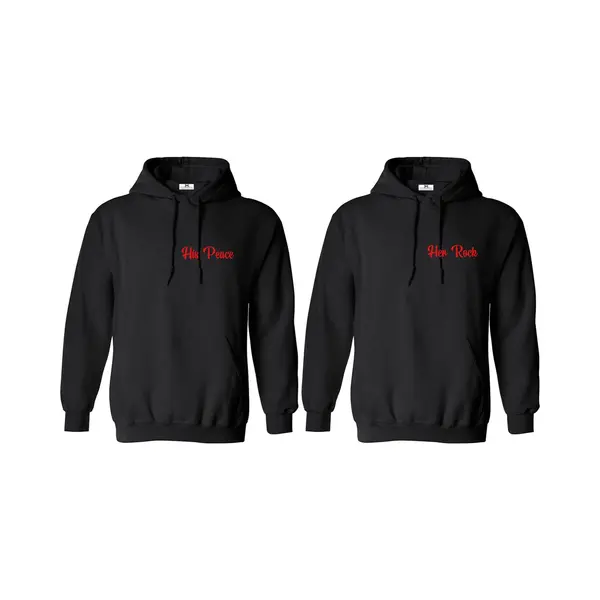Livingstickers Hoodie Met Capuchon Voor Hem En Haar-Koppel Set Truien-Leuk Cadeau Voor Hem En Haar-Maat Xxl thumbnail