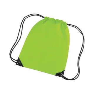 Gymtas Met Rijgkoord - Nylon Rugzakjes – Nylon Rugzak – Groen
